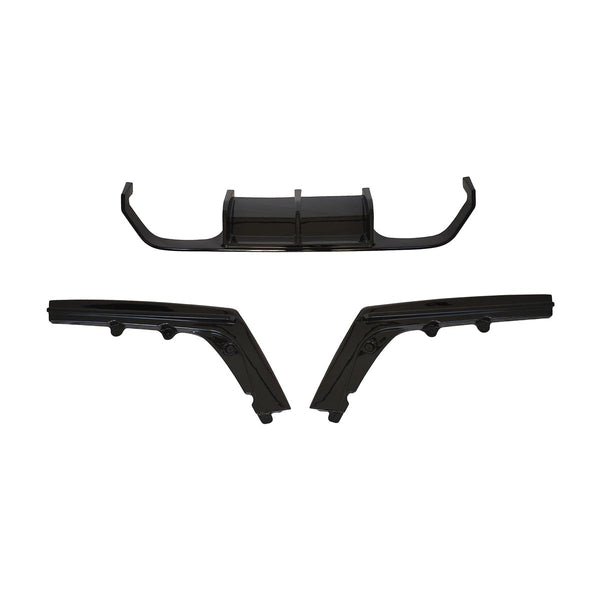 m4 f82 f83 gloss black rear diffuser 14 19