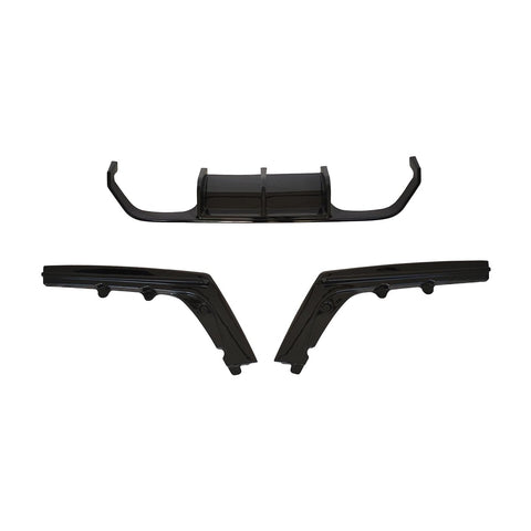 m4 f82 f83 gloss black rear diffuser 14 19
