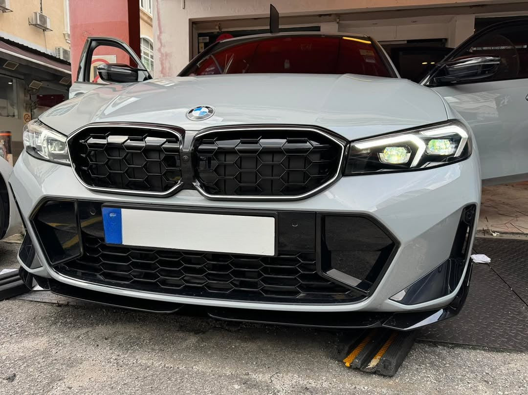3 Series - G20 Facelift: Gloss Black Diamond Style LED Grill 23+