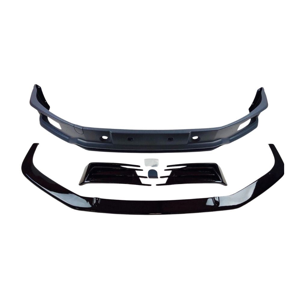 Transporter - T6: Sportline Front Bumper Splitter & Lower Lip