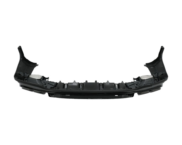 glc x253 facelift matt black amg style diffuser with exhaust tips 20