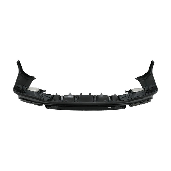 glc x253 facelift matt black amg style diffuser with exhaust tips 20