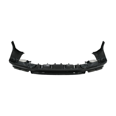 glc x253 facelift matt black amg style diffuser with exhaust tips 20