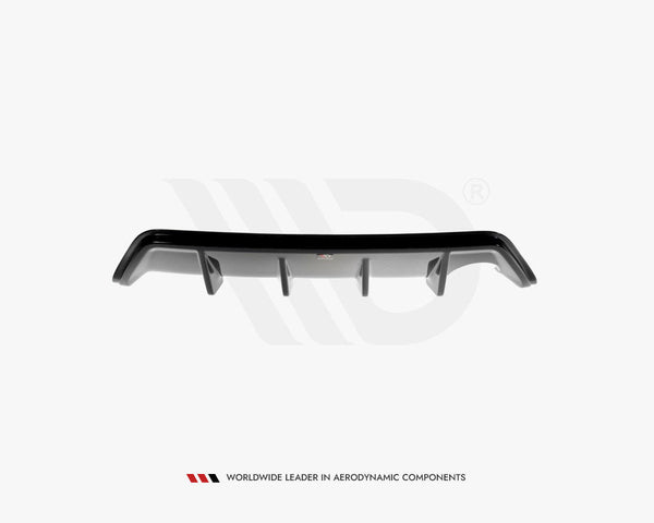 fiesta st mk6 gloss black maxton rear diffuser 04 07