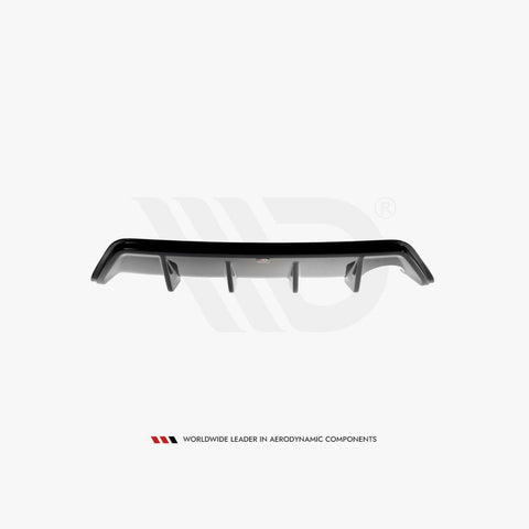 fiesta st mk6 gloss black maxton rear diffuser 04 07