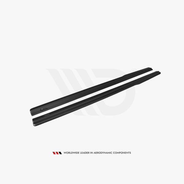 tt tts 8j mk2 gloss black maxton side skirts 08 13
