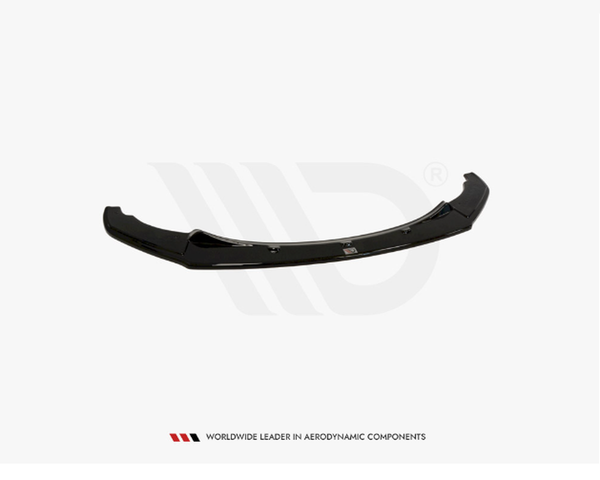1 series f20 f21 pre facelift gloss black maxton front splitter 11 15