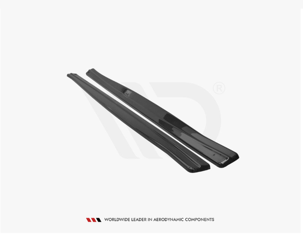 m2 f87 gloss black maxton side skirts 16 20