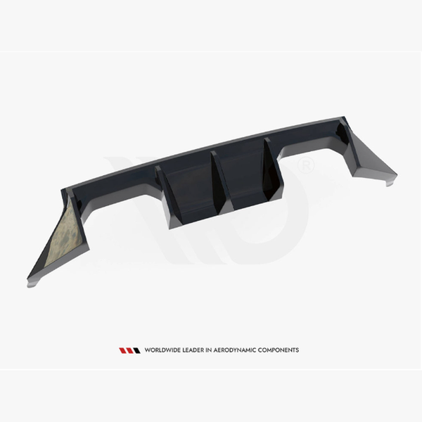 m2 g87 gloss black maxton rear diffuser 23