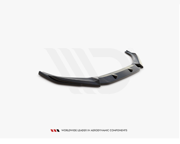 a4 b9 gloss black maxton front splitter 15 19