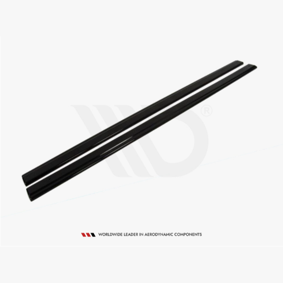 golf mk7 gloss black maxton side skirts 13 16