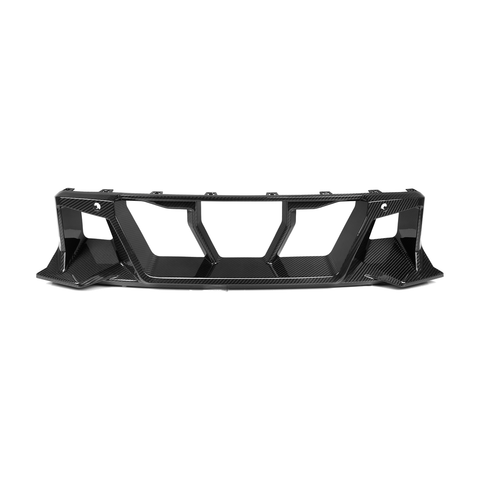 m2 g87 dry carbon fibre sooqoo style center bumper trim 23
