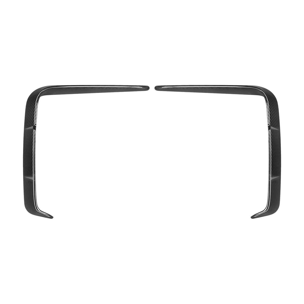 4 series g22 dry carbon fibre sooqoo style front canards 20