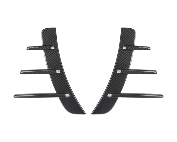 4 series g22 dry carbon fibre sooqoo style rear side fender trim 20