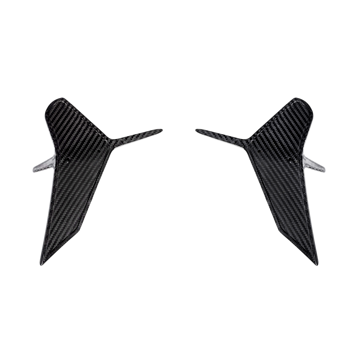 8 series g14 dry carbon fibre x style rear canards 19