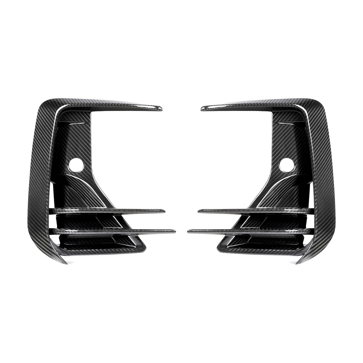 ix3 g08 facelift dry carbon fibre sooqoo style front air intake 20