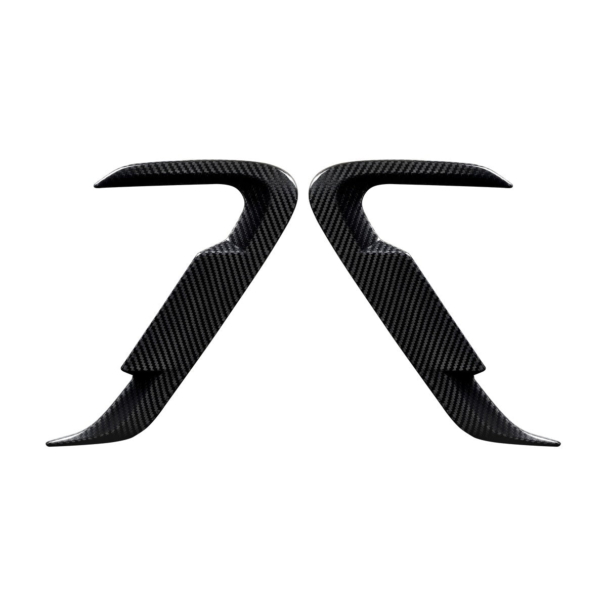ix3 g08 facelift dry carbon fibre sooqoo style side fender trim set 20