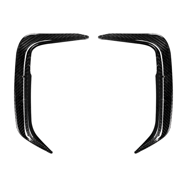 ix3 g08 facelift dry carbon fibre sooqoo style rear canards trim 20