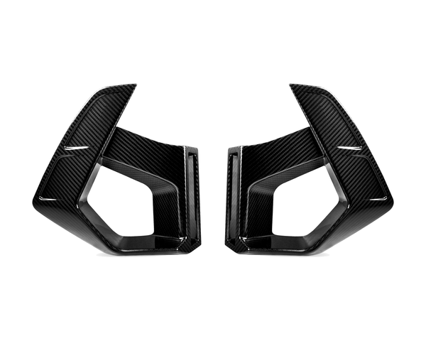 x3m f97 dry carbon fibre sooqoo style front air install trim 21