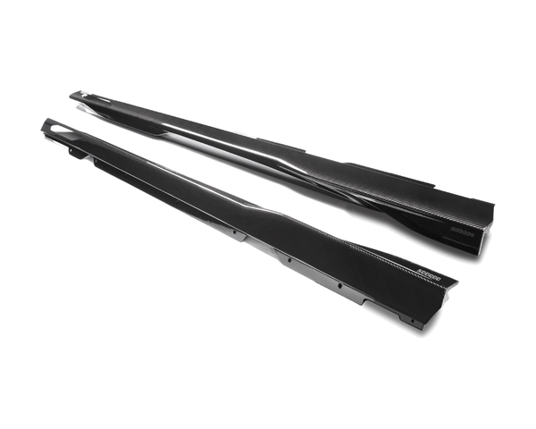 4 series g26 dry carbon fibre sooqoo style side skirts 20