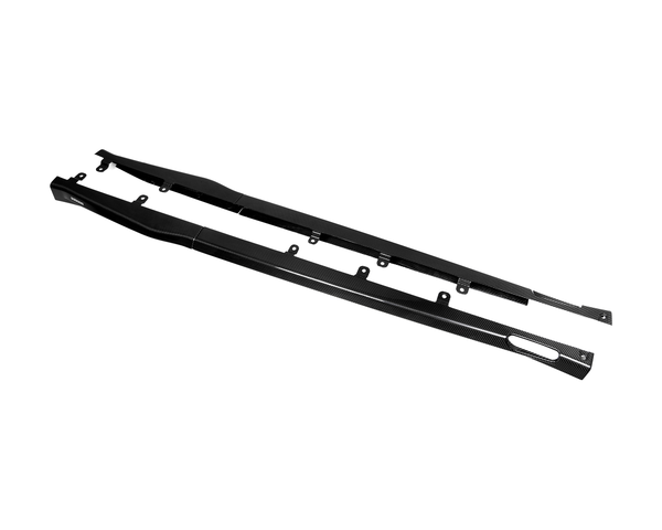 x3m f97 dry carbon fibre sooqoo style side skirts 21