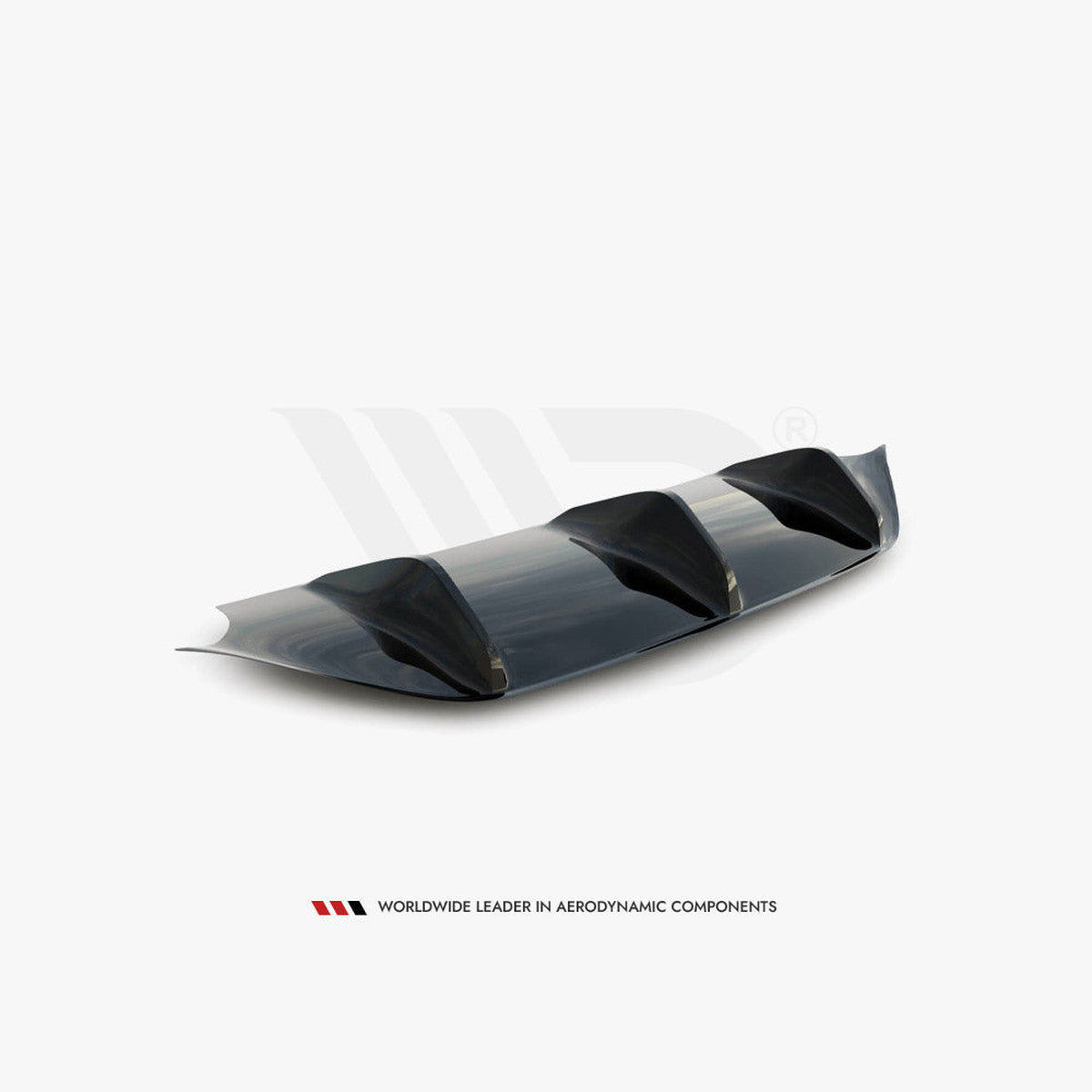 e class c238 a238 gloss black maxton rear diffuser 17 23
