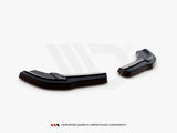 a class w176 facelift gloss black maxton rear side splitters 15 18