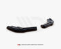 a class w176 facelift gloss black maxton rear side splitters 15 18