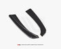 c class c205 gloss black maxton rear side splitters 15 18