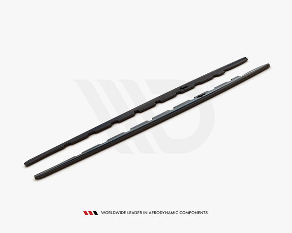 1 series f40 gloss black maxton side skirts v1 19
