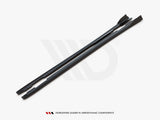 a class w176 pre facelift gloss black maxton side skirts v1 12 15
