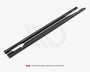 c class w205 gloss black maxton side skirts 14 18