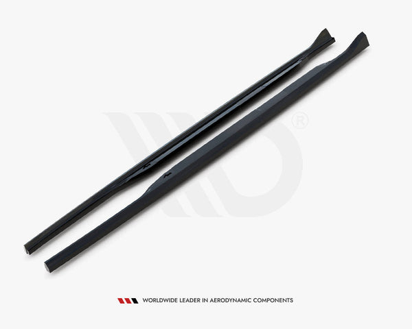 range rover evoque mk1 facelift gloss black maxton side skirts 13 18