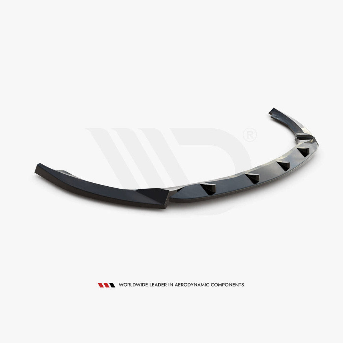 a class w176 pre facelift gloss black maxton splitter v1 12 15