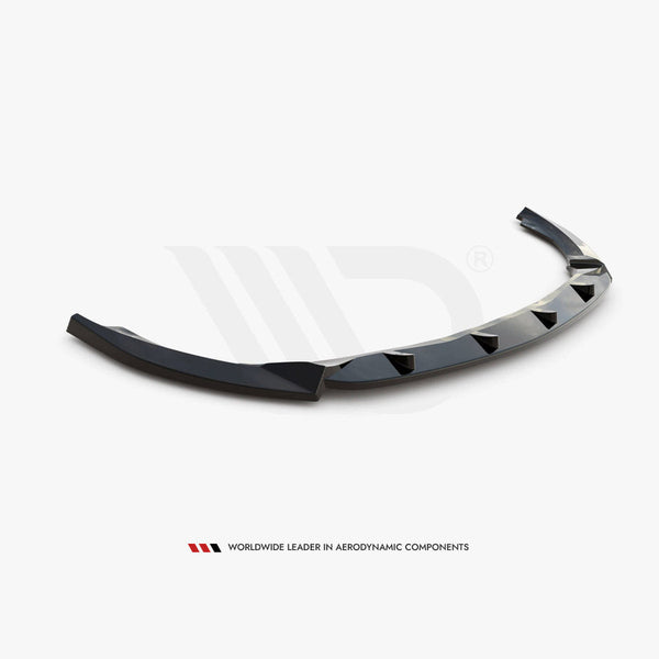 a class w176 pre facelift gloss black maxton splitter v1 12 15