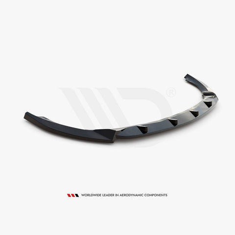 a class w176 pre facelift gloss black maxton splitter v1 12 15
