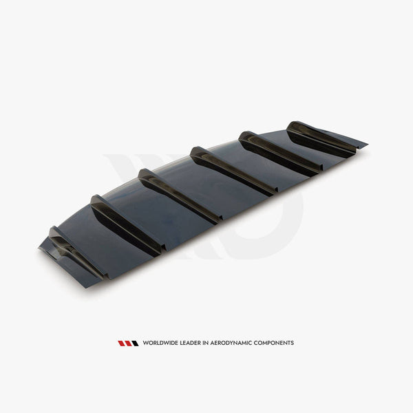 model s facelift gloss black maxton rear diffuser 16 20