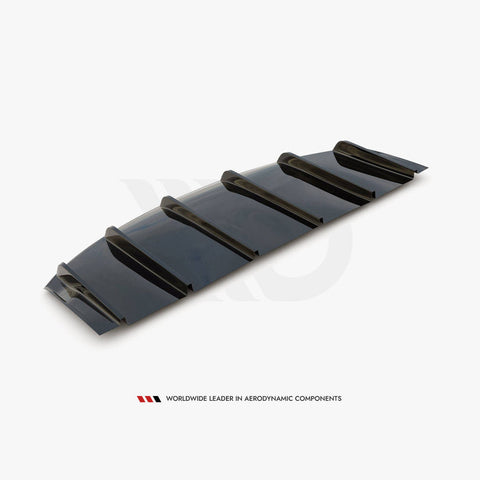 model s facelift gloss black maxton rear diffuser 16 20