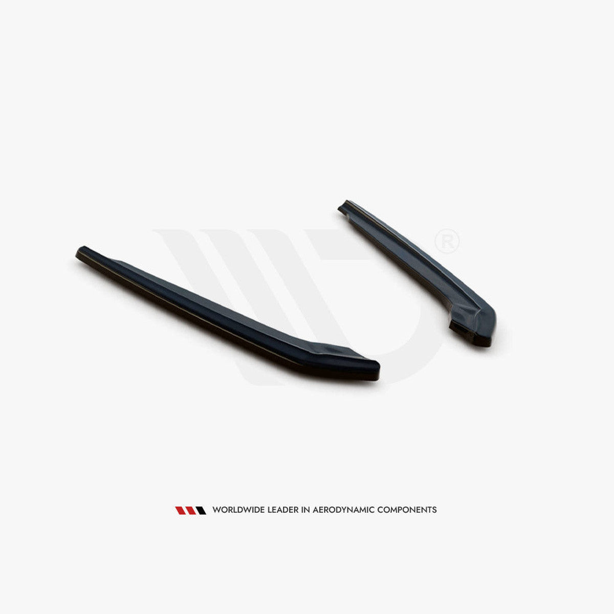 m5 f90 gloss black maxton rear side splitters 17
