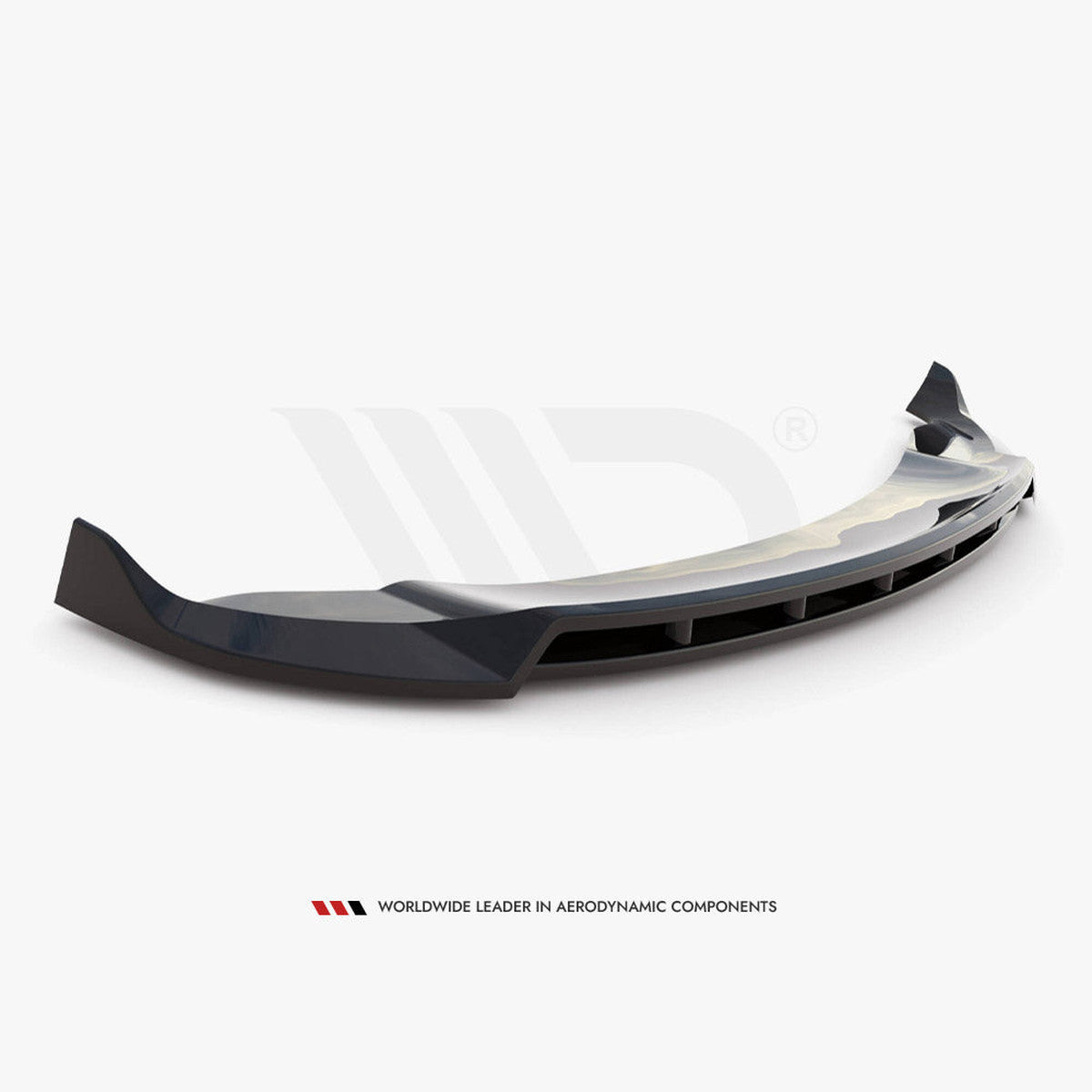 model y gloss black maxton front splitter v2 20