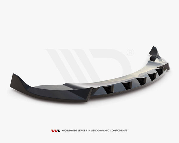 model y gloss black maxton front splitter v1 20