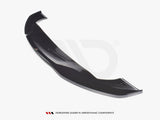 model x gloss black maxton front splitter v2 15