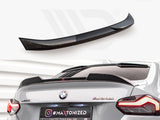 2 series g42 gloss black maxton 3d spoiler 21