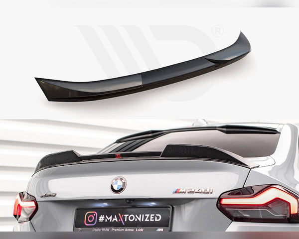 2 series g42 gloss black maxton 3d spoiler 21
