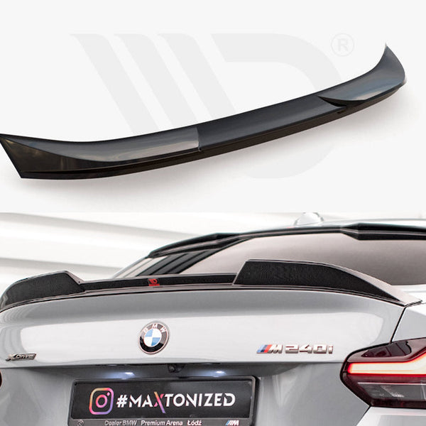2 Series - G42: Gloss Black Maxton 3D Spoiler 21+