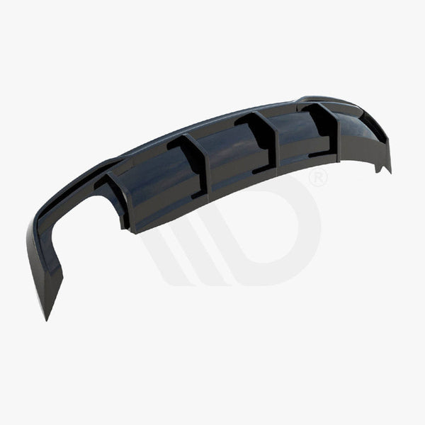 a5 8t facelift gloss black maxton twin exhaust rear diffuser 11 16