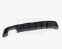 leon mk3 fr facelift gloss black maxton twin exhaust rear diffuser 17 19