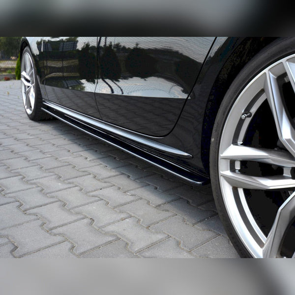 a5 8t gloss black maxton side skirts 07 17