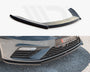 Leon - MK3 Facelift: Gloss Black Maxton Front Splitter V4 17-19