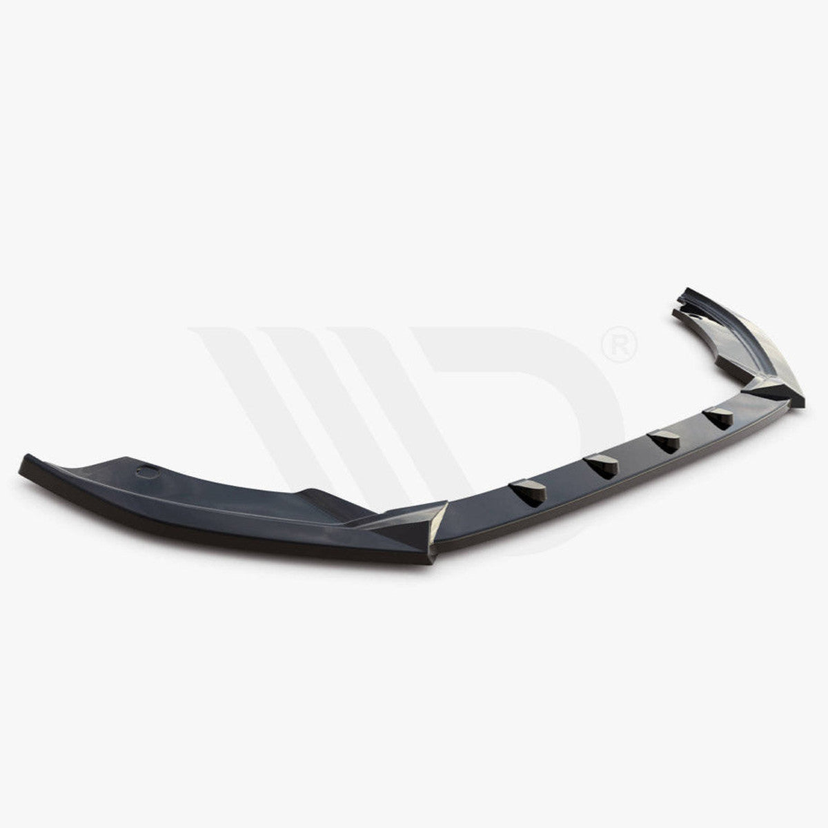 ibiza mk5 gloss black maxton front splitter v1 17 21